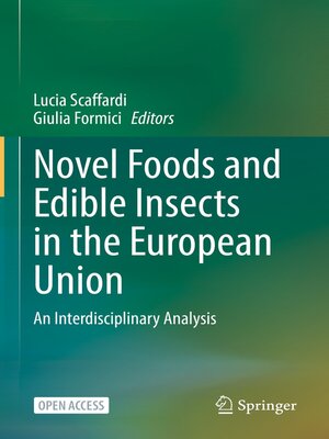 cover image of Novel Foods and Edible Insects in the European Union